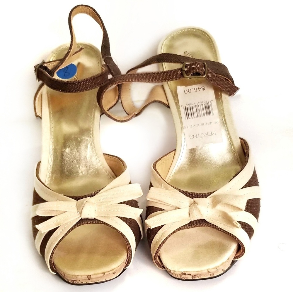Never Been Worn, Women's, Brown and Beige Heels 8
